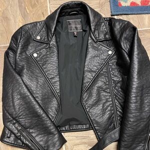 Victoria's Secret Black Leather Jacket